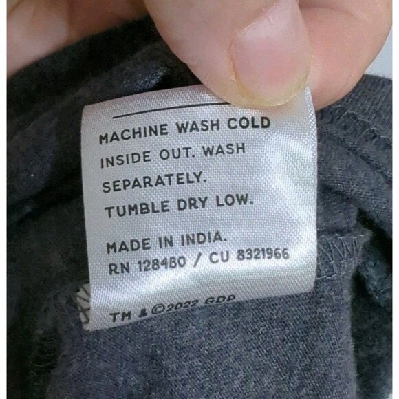 NWT Pact Grateful Dead Oversized Tank Top XXL Organic Cotton Gray Red Graphic - Picture 8 of 8